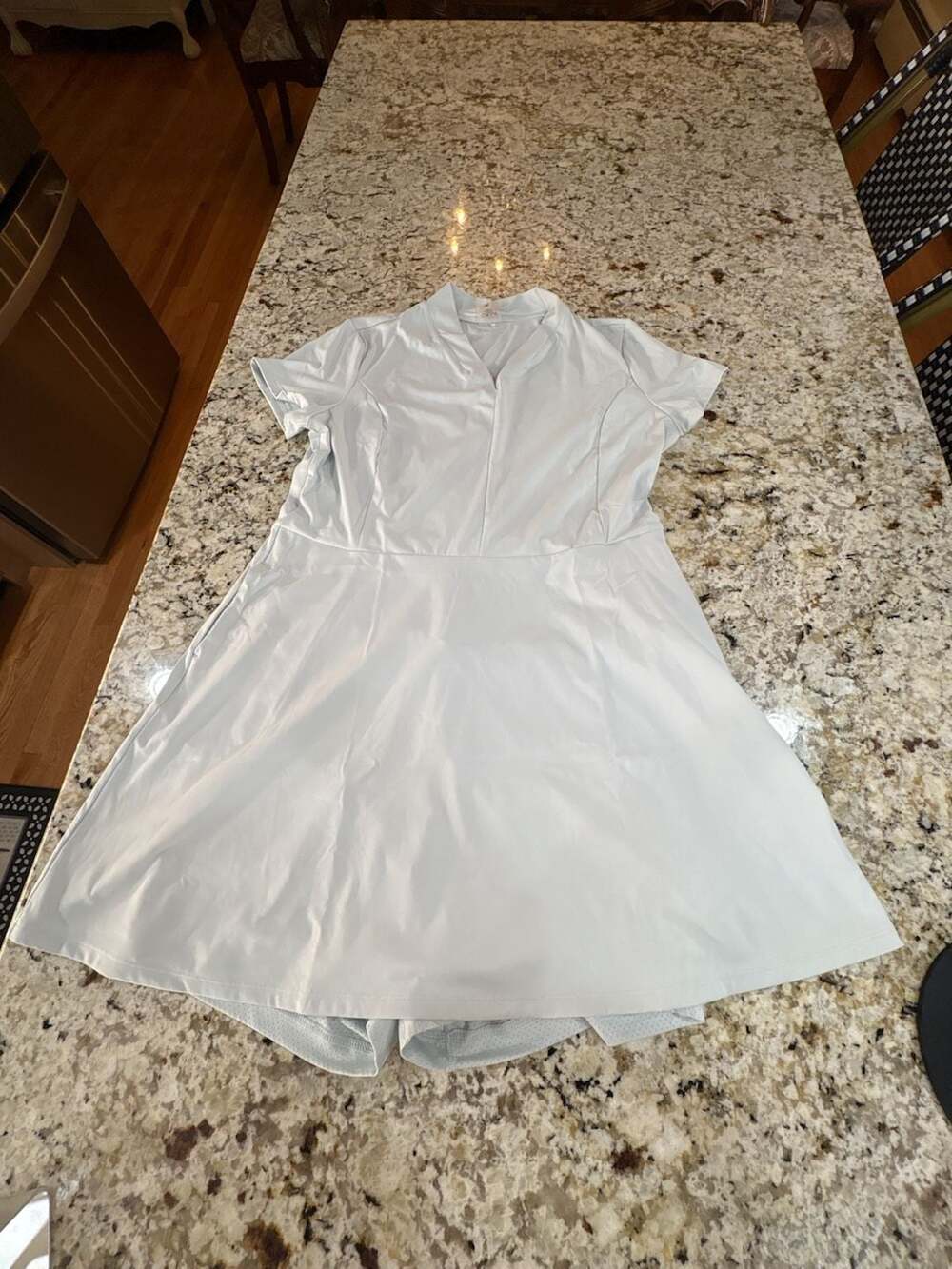 CALIA Athletic Dress Size XL Light Blue Short Sleeve Golf Tennis Skort